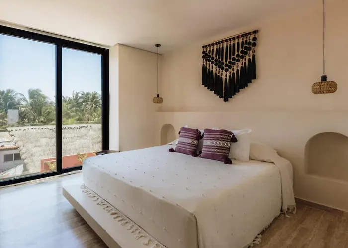 Beachfront Hacienda For 24 Guests In * Tulum