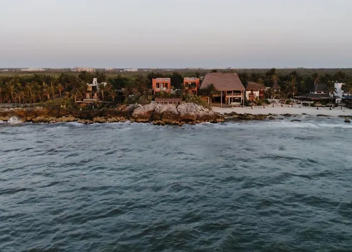 Beachfront Hacienda For 24 Guests In Villa *