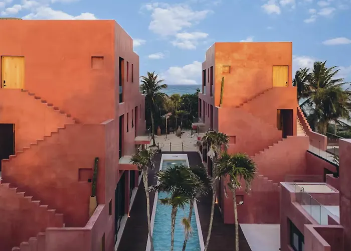 Villa Beachfront Hacienda For 24 Guests In